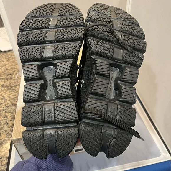 NIB Auth On Sz 9 Women’s Black Eclipse Cloud X 4 Running Sneakers Shoes Rt $160! - Picture 10 of 16